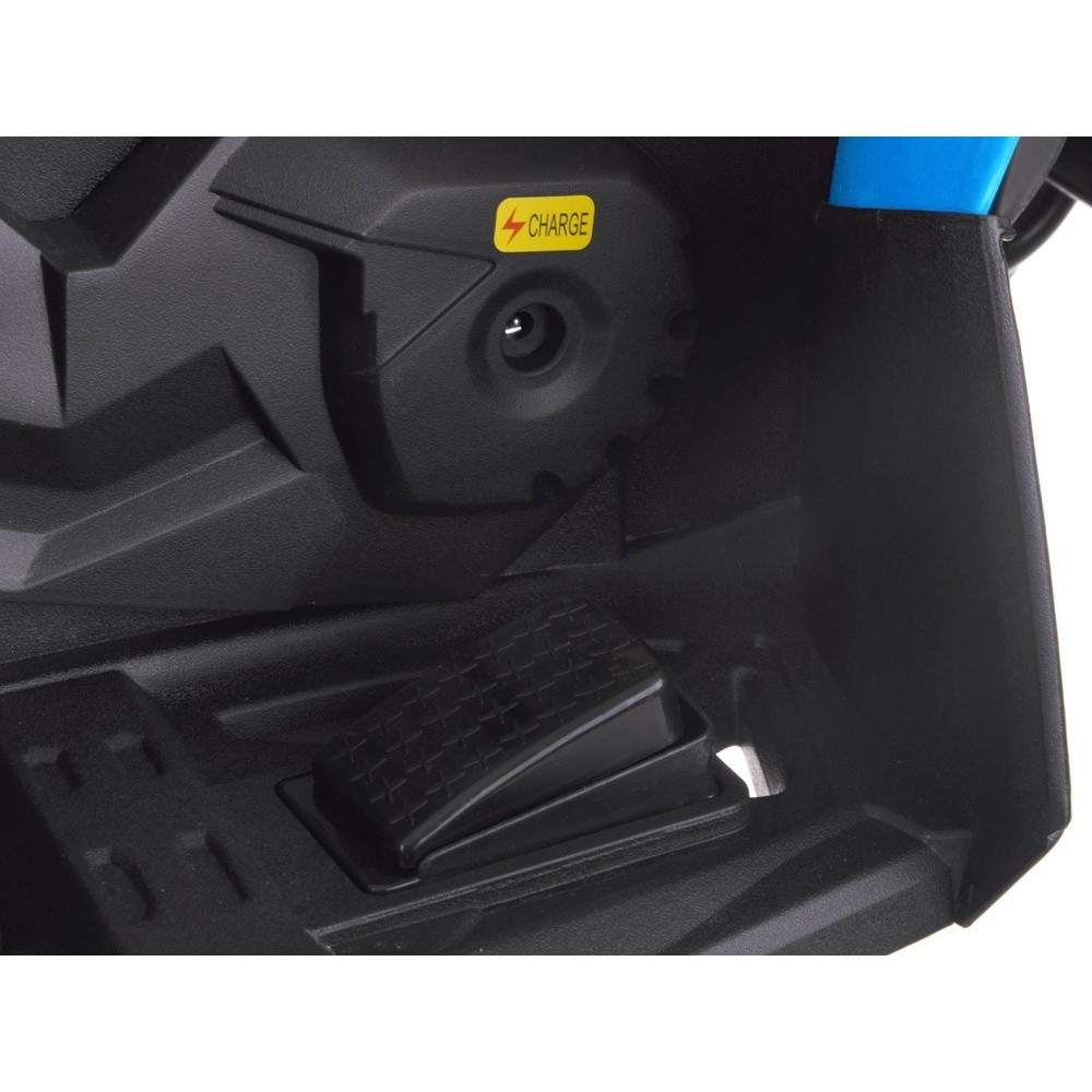 JOKO Elektrická štvorkolka Off-road CAN-AM 24V 200W, penové kolesá, kožené sedadlo, modrá