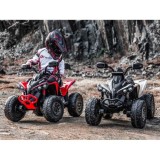JOKO Elektrická štvorkolka Off-road CAN-AM 24V 200W, penové kolesá, kožené sedadlo, modrá