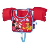 Bestway 9101C Plávacia Vesta s Rukávnikami Disney Mickey Mouse, 3-6rokov