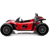 JOKO Elektrické autíčko Buggy Racing, Dvojmiestne, 2x24V 200W, nosnosť 50kg, červené