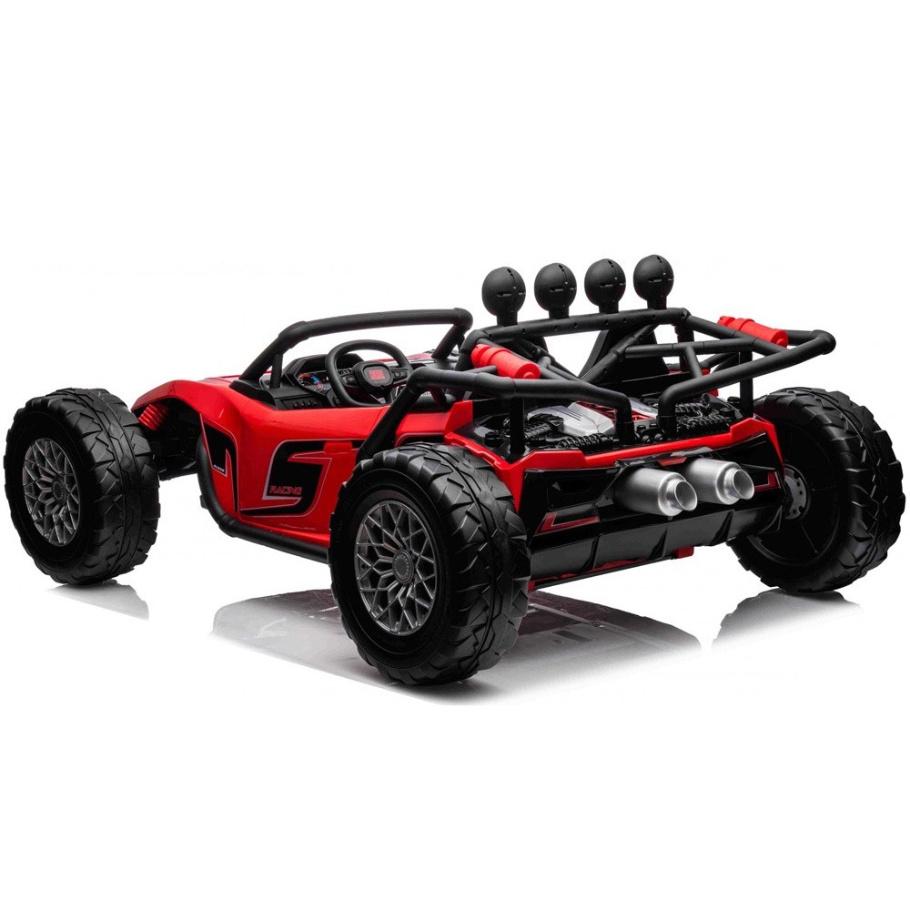 JOKO Elektrické autíčko Buggy Racing, Dvojmiestne, 2x24V 200W, nosnosť 50kg, červené