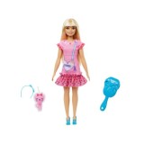 Barbie Moja prvá Barbie s mačkou My First Barbie Doll