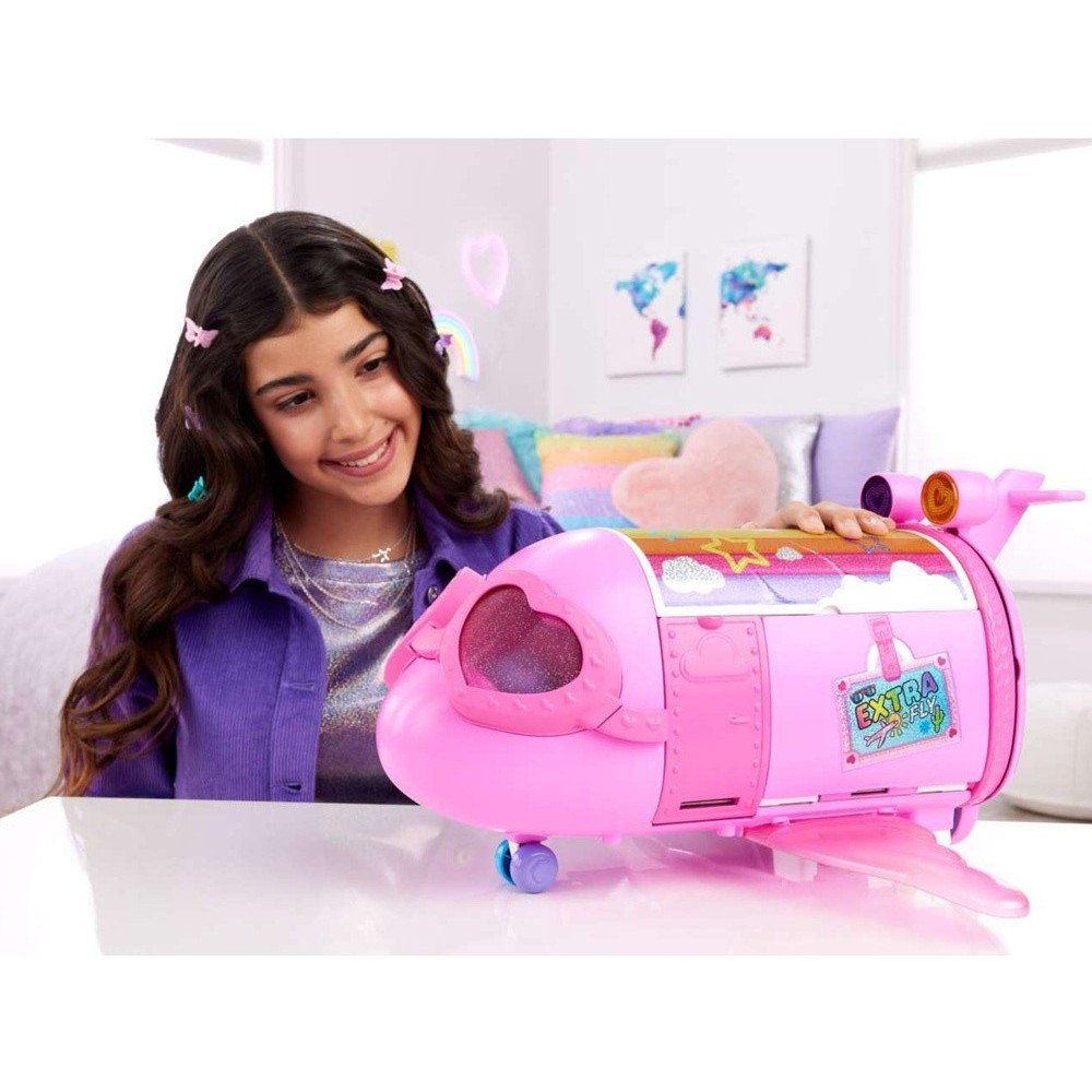 JOKO Veľké Lietadlo Barbie Extra Fly Minis Bábika Pilotka