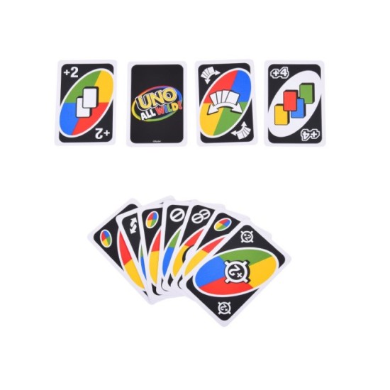 Mattel Games UNO All Wild Card Game Spoločenská hra