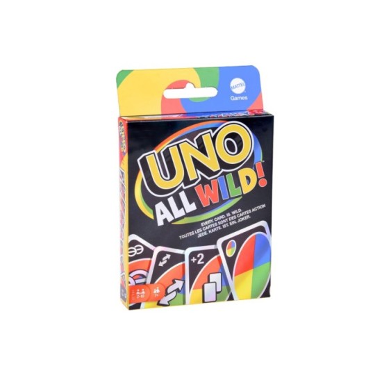 Mattel Games UNO All Wild Card Game Spoločenská hra