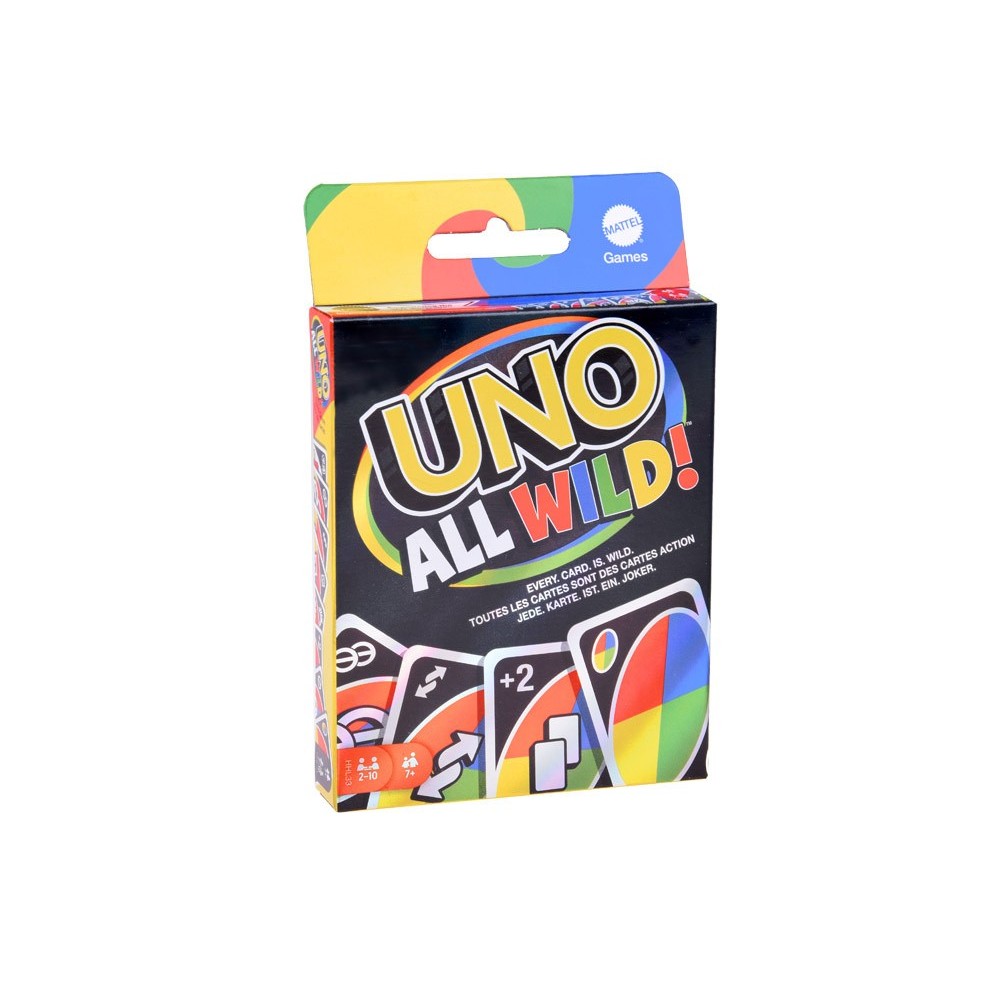 Mattel Games UNO All Wild Card Game Spoločenská hra