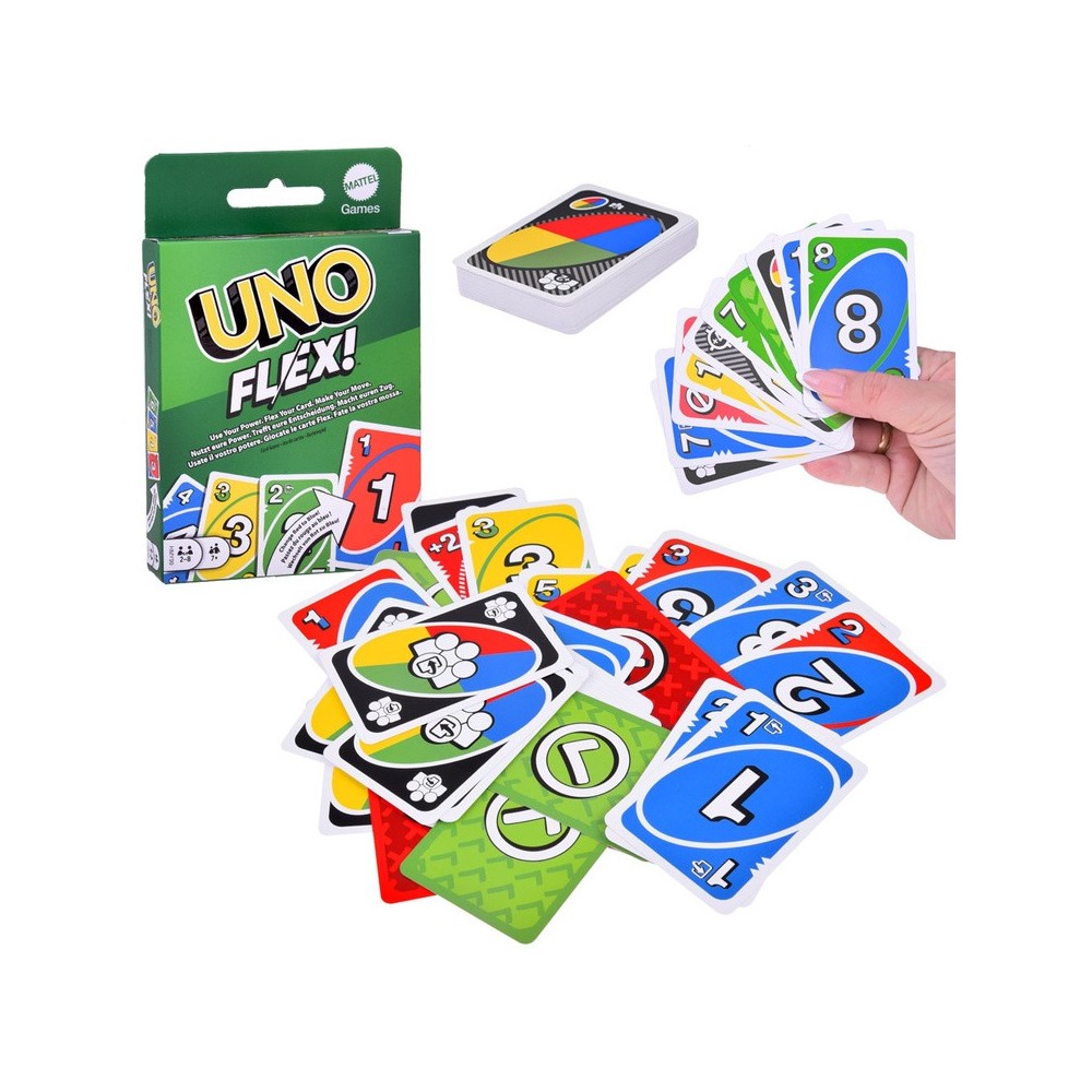 Mattel Uno Flex karty Spoločenská hra