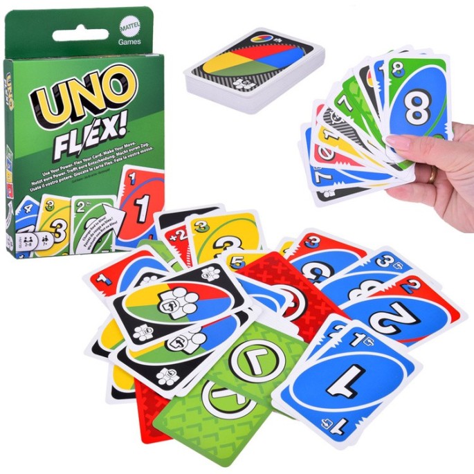Mattel Uno Flex karty Spoločenská hra