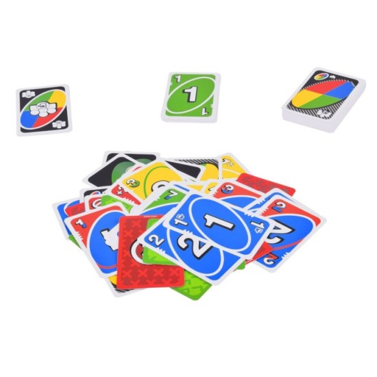Mattel Uno Flex karty Spoločenská hra