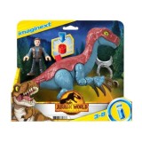 Fisher-Price Imaginext Jurský svet Sada figúrka Dinosaurus Therizinosaurus a Postavička Owen