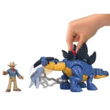 Fisher-Price Sada Figúrky Imaginext Jurský svet Dinosaurus Stegosaurus a Postavička Dr. Grant