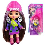 Barbie mini bábika Extra Mini Minis, kabelka, čiapka