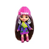 Barbie mini bábika Extra Mini Minis, kabelka, čiapka