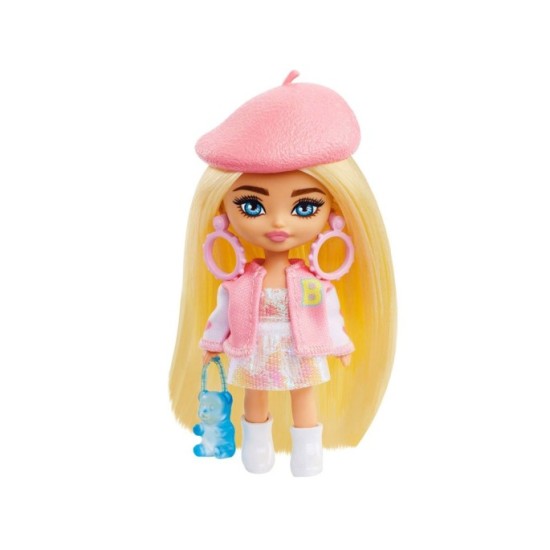 Barbie mini bábika Extra Mini Minis v Baretke