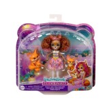 Bábika Enchantimals Filigree Fox s rodinou líšky Perk Mattel