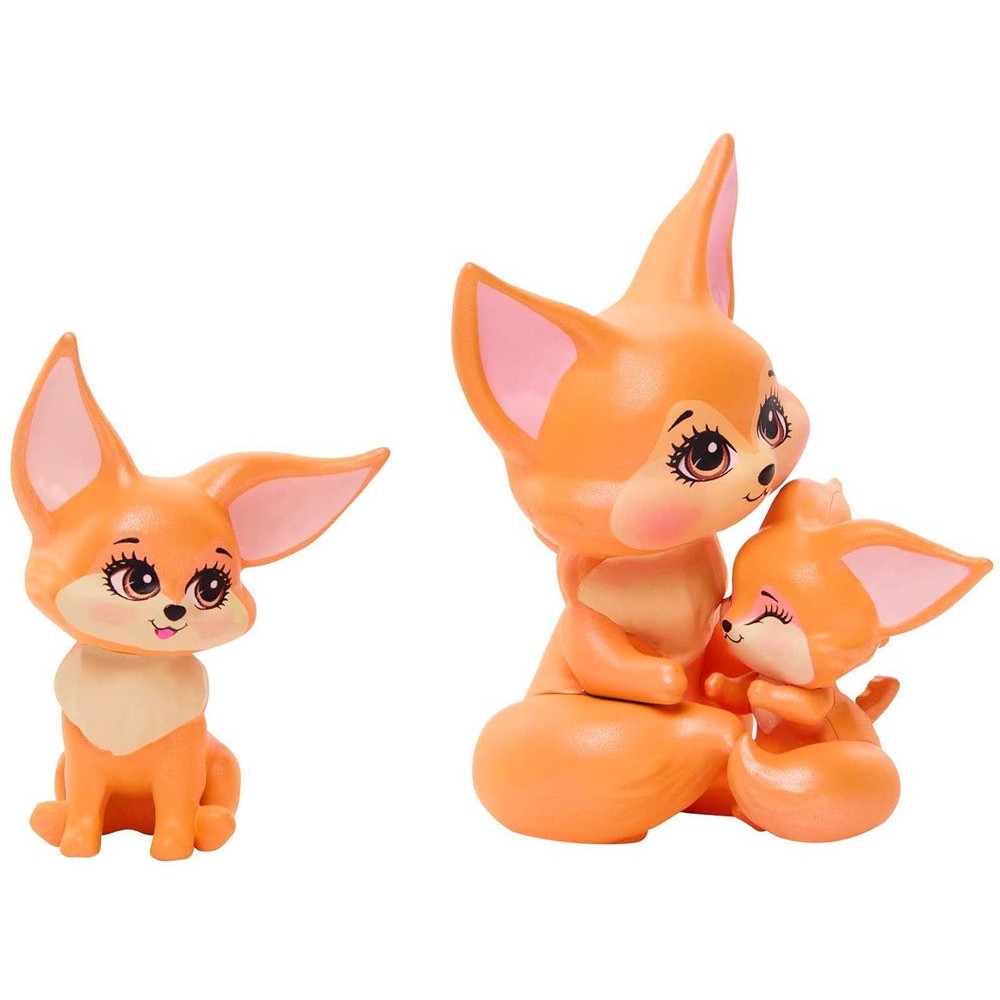 Bábika Enchantimals Filigree Fox s rodinou líšky Perk Mattel