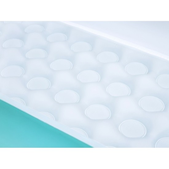 Bestway 51115 Detský Nafukovací Bazén Aquababes s nafukovacím dnom, modrý