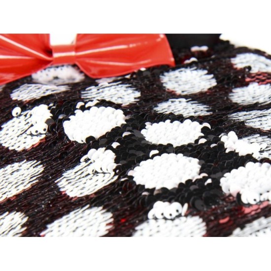 JOKO Detský Batoh Disney Minnie Mouse 40cm, trbiietavý červený