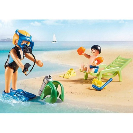 Playmobil Kreatívna Stavebnica Škola pre Vodné športy 73ks