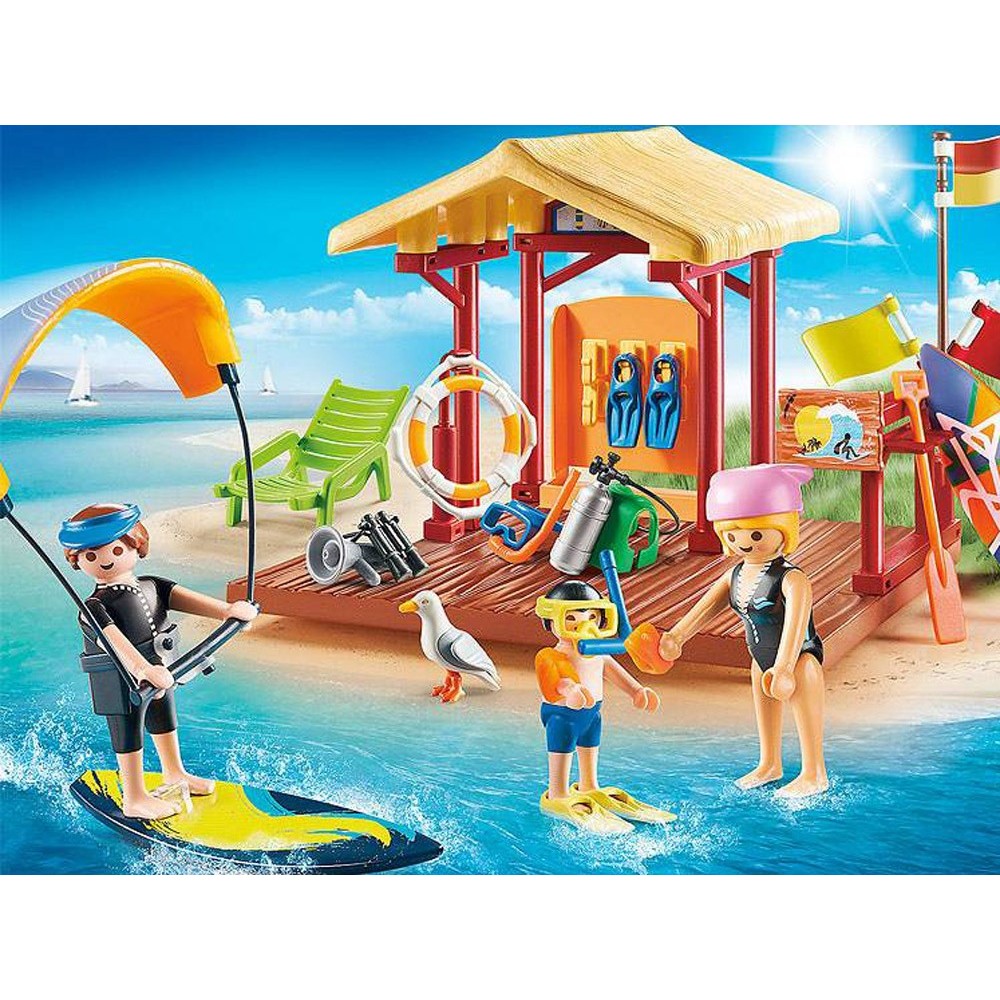Playmobil Kreatívna Stavebnica Škola pre Vodné športy 73ks