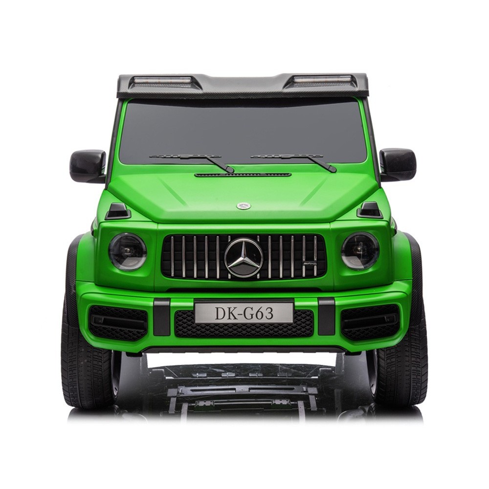 JOKO Elektrické Autíčko Mercedes G 63 AMG Class 4x4 200W s LCD Displejom, DVOJMIESTNE kožené sedadlo, Nosnosť 80kg, FM rádio, ze