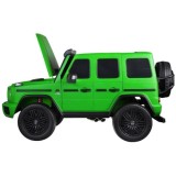 JOKO Elektrické Autíčko Mercedes G 63 AMG Class 4x4 200W s LCD Displejom, DVOJMIESTNE kožené sedadlo, Nosnosť 80kg, FM rádio, ze