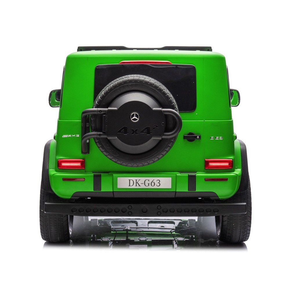 JOKO Elektrické Autíčko Mercedes G 63 AMG Class 4x4 200W s LCD Displejom, DVOJMIESTNE kožené sedadlo, Nosnosť 80kg, FM rádio, ze