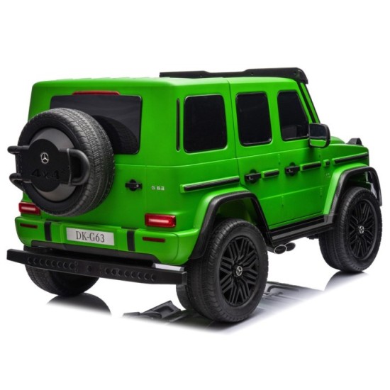 JOKO Elektrické Autíčko Mercedes G 63 AMG Class 4x4 200W s LCD Displejom, DVOJMIESTNE kožené sedadlo, Nosnosť 80kg, FM rádio, ze