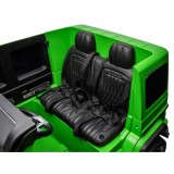 JOKO Elektrické Autíčko Mercedes G 63 AMG Class 4x4 200W s LCD Displejom, DVOJMIESTNE kožené sedadlo, Nosnosť 80kg, FM rádio, ze