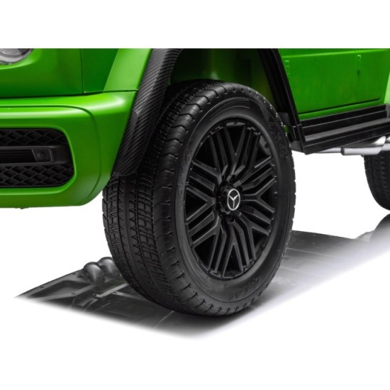 JOKO Elektrické Autíčko Mercedes G 63 AMG Class 4x4 200W s LCD Displejom, DVOJMIESTNE kožené sedadlo, Nosnosť 80kg, FM rádio, ze