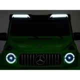 JOKO Elektrické Autíčko Mercedes G 63 AMG Class 4x4 200W s LCD Displejom, DVOJMIESTNE kožené sedadlo, Nosnosť 80kg, FM rádio, ze
