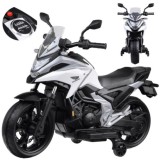 JOKO Elektrická Motorka Honda NC750X, USB a MP3, nosnosť 35kg, biela