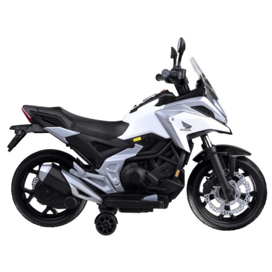 JOKO Elektrická Motorka Honda NC750X, USB a MP3, nosnosť 35kg, biela
