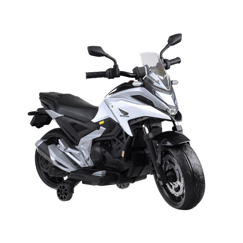 JOKO Elektrická Motorka Honda NC750X, USB a MP3, nosnosť 35kg, biela
