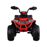 JOKO Elektrická Štvorkolka 4x4 s Diaľkovým ovládaním, penové kolesá, červená