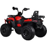 JOKO Elektrická Štvorkolka 4x4 s Diaľkovým ovládaním, penové kolesá, červená