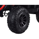 JOKO Elektrická Štvorkolka 4x4 s Diaľkovým ovládaním, penové kolesá, červená