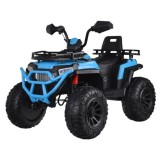 JOKO Elektrická Štvorkolka 4x4 s Diaľkovým ovládaním, penové kolesá, modrá