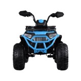 JOKO Elektrická Štvorkolka 4x4 s Diaľkovým ovládaním, penové kolesá, modrá