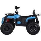 JOKO Elektrická Štvorkolka 4x4 s Diaľkovým ovládaním, penové kolesá, modrá
