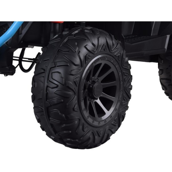 JOKO Elektrická Štvorkolka 4x4 s Diaľkovým ovládaním, penové kolesá, modrá