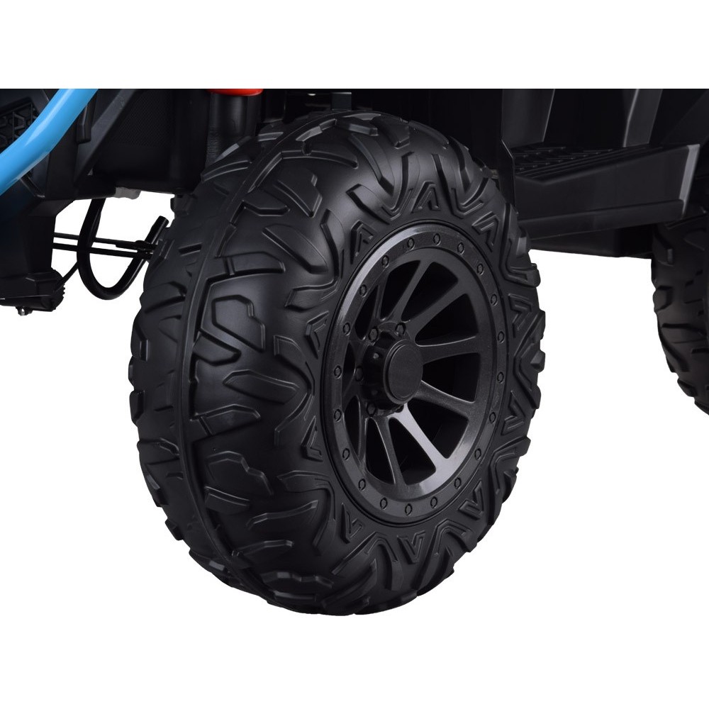 JOKO Elektrická Štvorkolka 4x4 s Diaľkovým ovládaním, penové kolesá, modrá