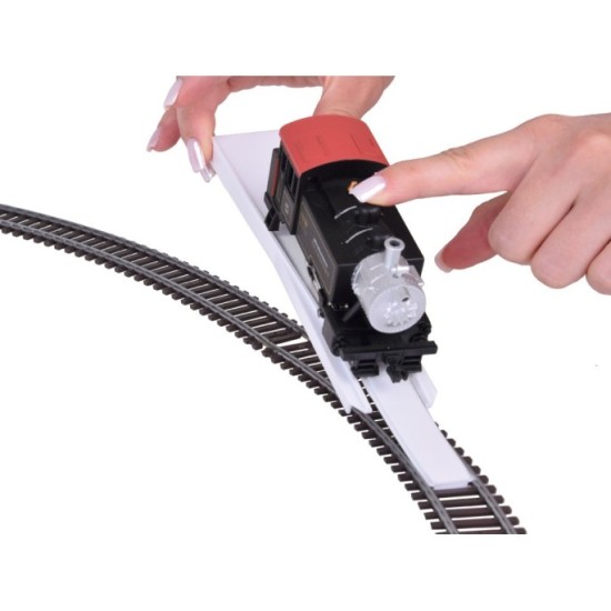 JOKO Elektrická Vlaková Súprava Parná Lokomotíva s Riadiacou Jednotkou H0, kovové koľajnice 1:87