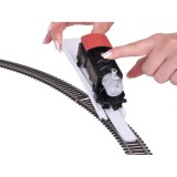 JOKO Elektrická Vlaková Súprava Parná Lokomotíva s Riadiacou Jednotkou H0, kovové koľajnice 1:87