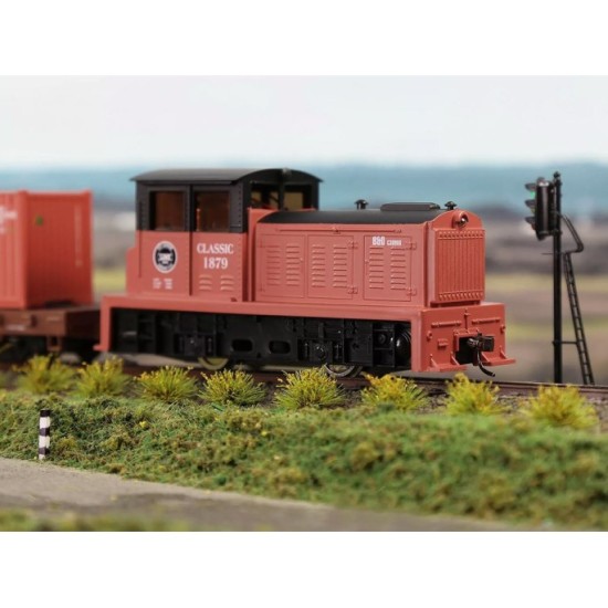 JOKO Elektrická Vlaková Súprava s Klasickou Lokomotívou Classic 1879 a riadiacou jednotkou H0 1:87, kovové Koľajnice