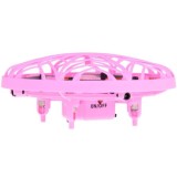 JOKO RC Lietajúcí Dron Ufo ovládaný RUKOU a GESTAMI + LED setlo, ružový