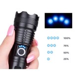 JOKO Hliníkové Svietidlo LED + Zoom, vodotesné s púzdrom, USB nabíjačka