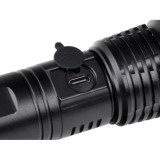 JOKO Hliníkové Svietidlo LED + Zoom, vodotesné s púzdrom, USB nabíjačka