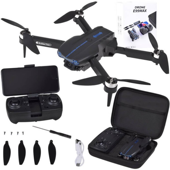 JOKO RC Dron s Kamerou na diaľkové ovládanie, dosah 60m, quadrokoptéra, čierny