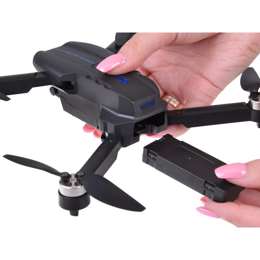 JOKO RC Dron s Kamerou na diaľkové ovládanie, dosah 60m, quadrokoptéra, čierny